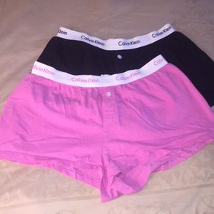 Calvin Klein PJ shorts set